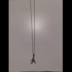 Letter A Necklace